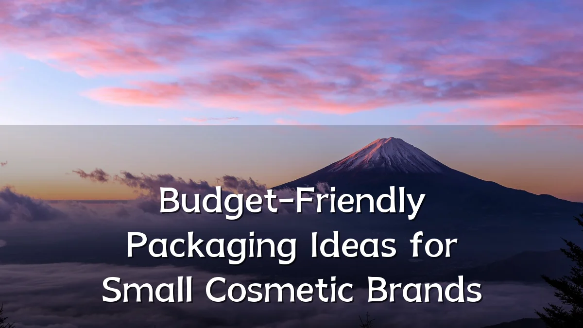 Budget-Friendly Packaging Ideas for Small Cosmetic Brands