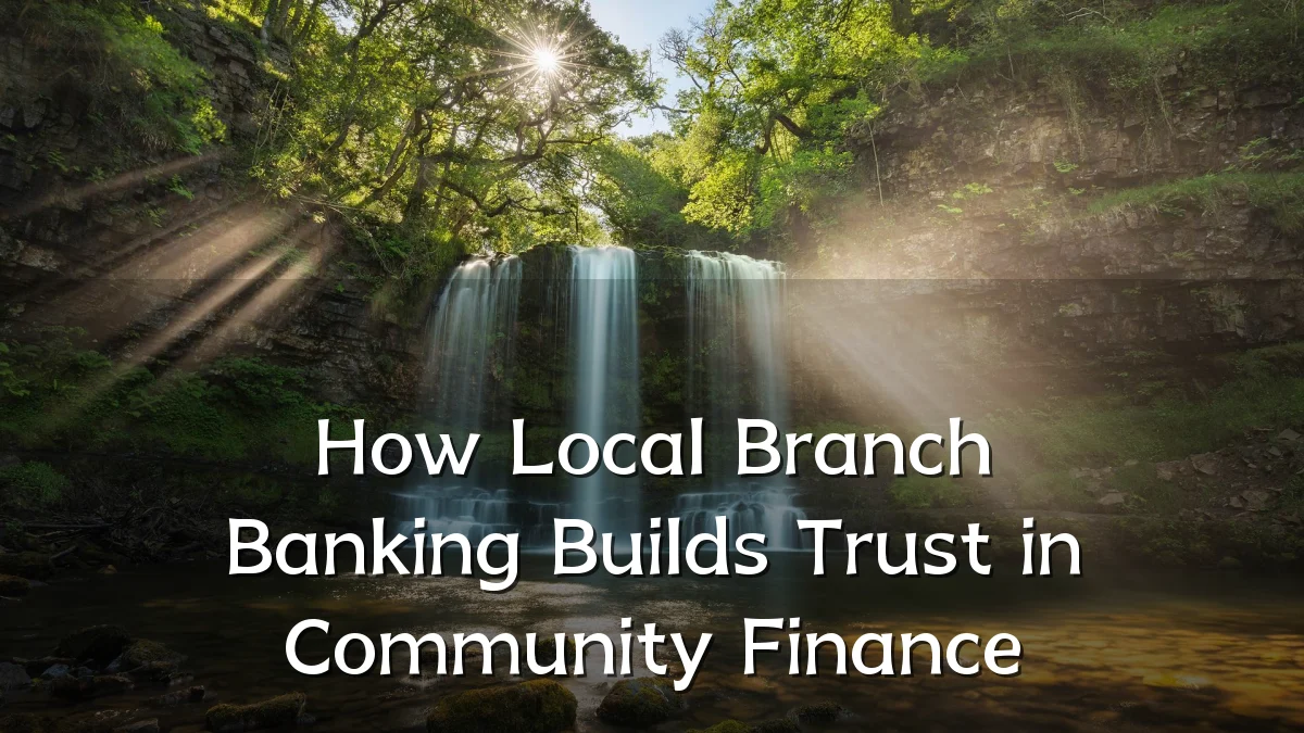 How Local Branch Banking Builds Trust in Community Finance