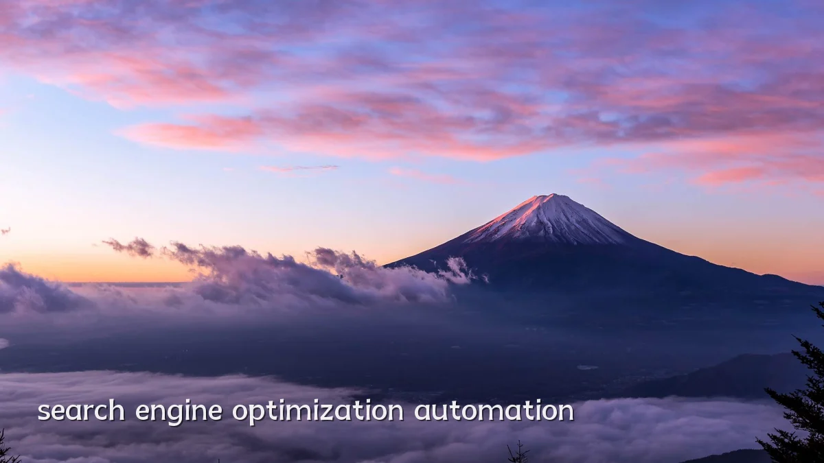 search engine optimization automation