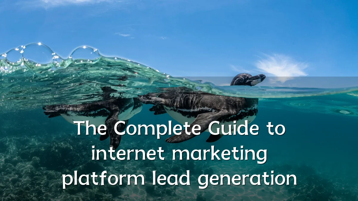 The Complete Guide to internet marketing platform lead generation