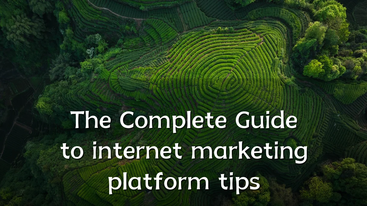 The Complete Guide to internet marketing platform tips