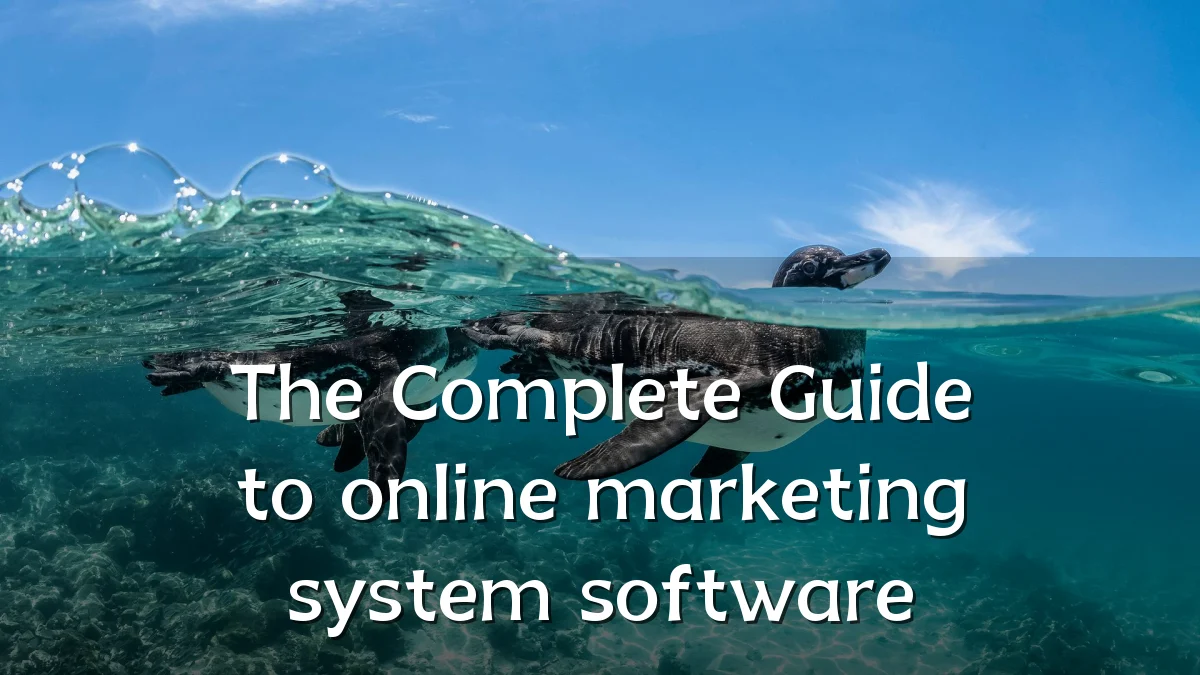 The Complete Guide to online marketing system software