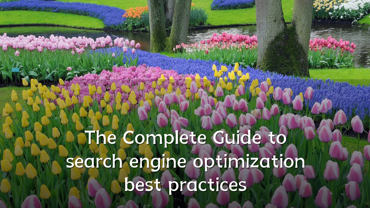 The Complete Guide to search engine optimization best practices