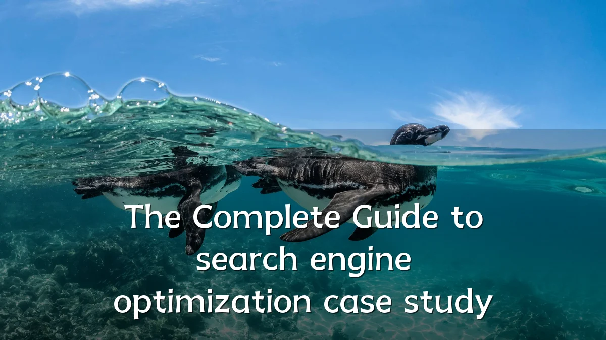 The Complete Guide to search engine optimization case study