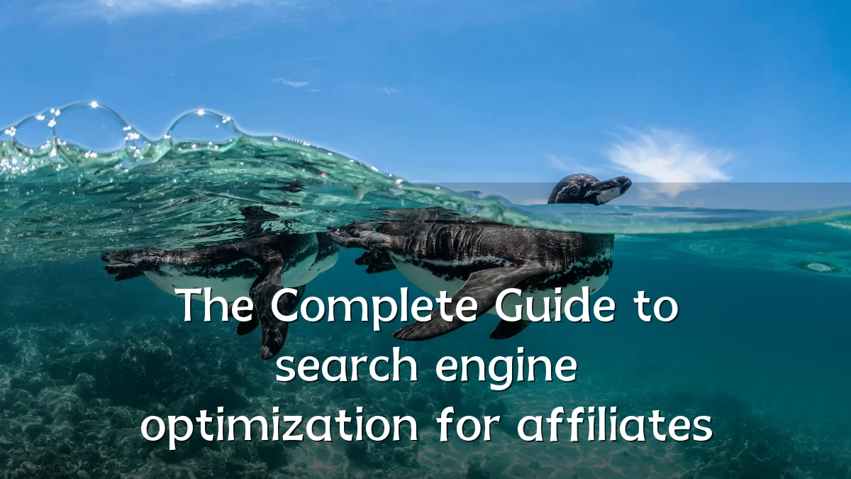 The Complete Guide to search engine optimization for affiliates