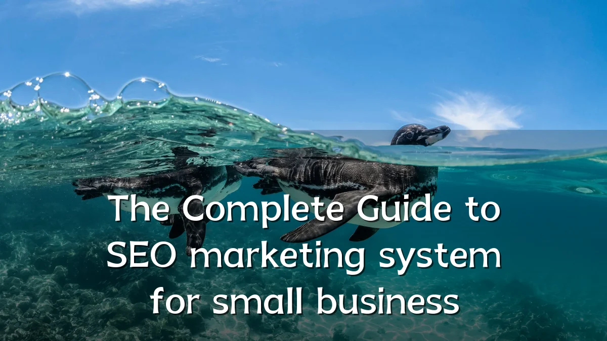 The Complete Guide to SEO marketing system for small business