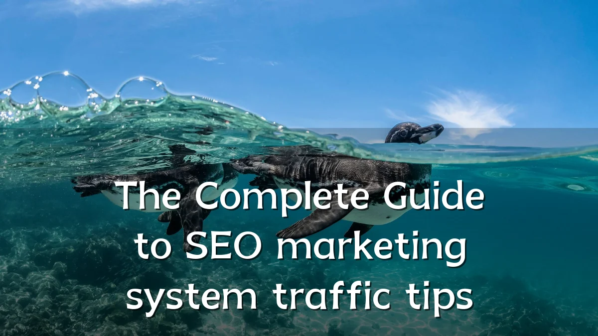 The Complete Guide to SEO marketing system traffic tips