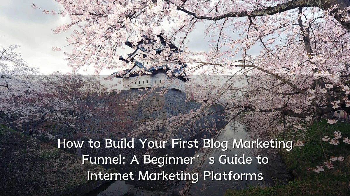 How to Build Your First Blog Marketing Funnel: A Beginner’s Guide to Internet Marketing Platforms