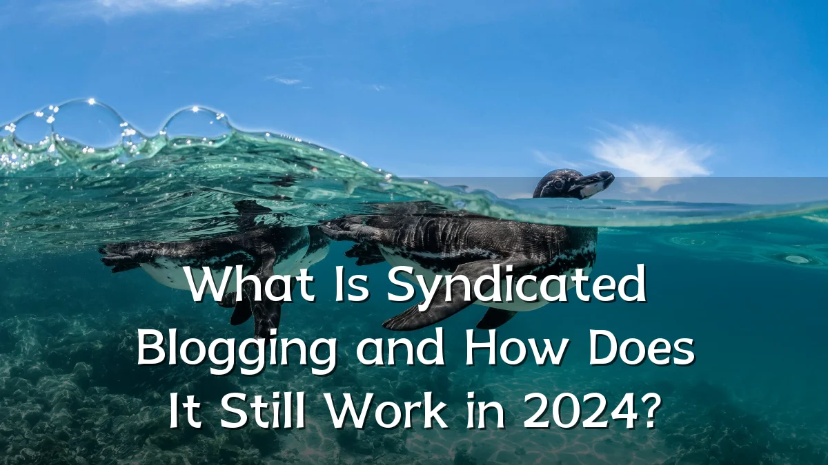What Is Syndicated Blogging and How Does It Still Work in 2024?