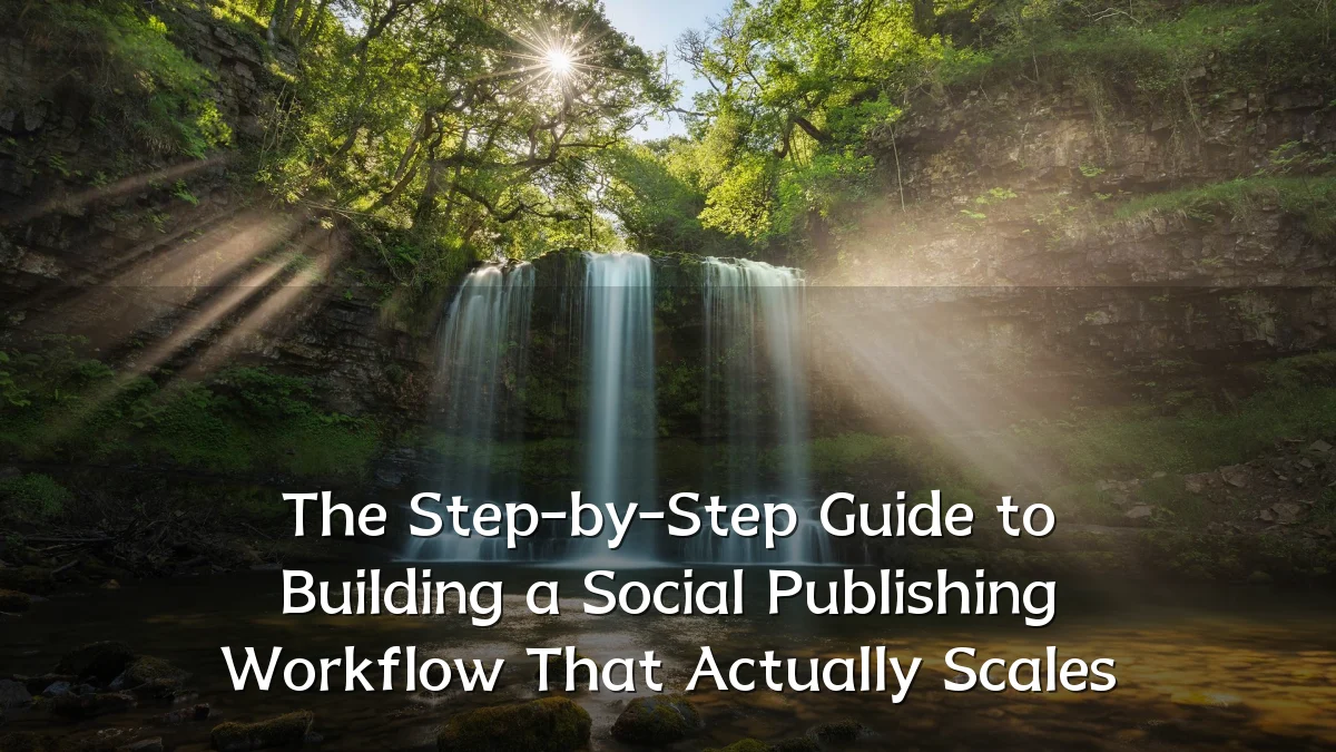 The Step-by-Step Guide to Building a Social Publishing Workflow That Actually Scales